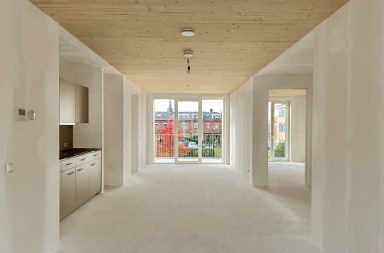 Concrete and MOOS complete sustainable and modular social housing project Concrete and MOOS complete sustainable and modular social housing project