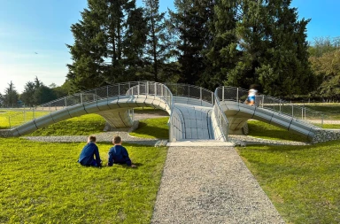 Holcim and partners launch Phoenix, a pioneering and circular 3D printed concrete bridge Holcim and partners launch Phoenix, a pioneering and circular 3D printed concrete bridge